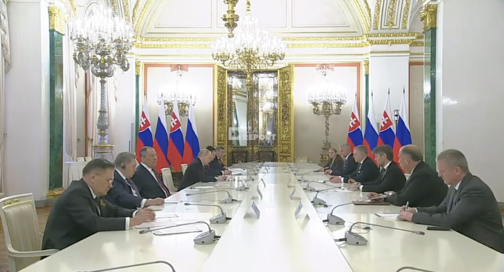 Putin lubas katta kõik Slovakkia energiavajadused