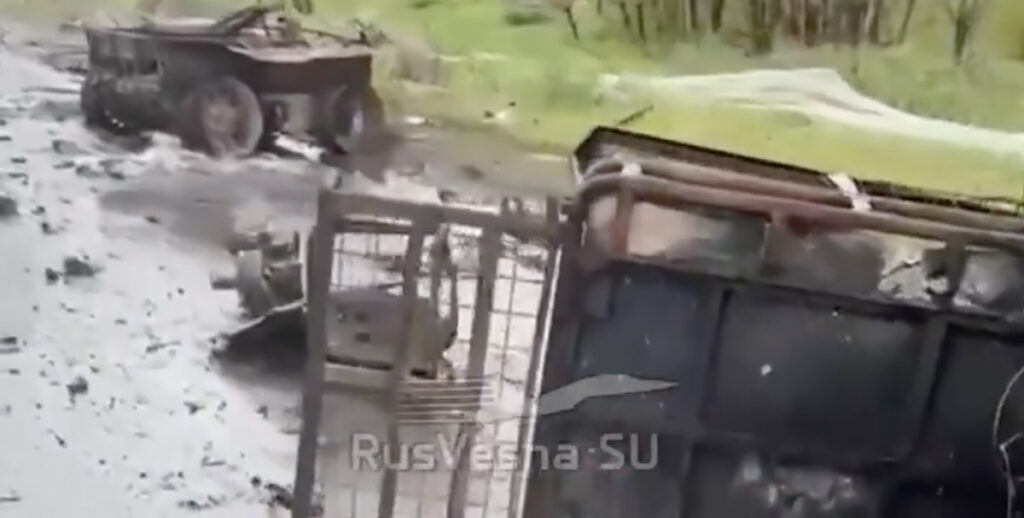 VIDEO: robotite surnuaed Ukraina rindel
