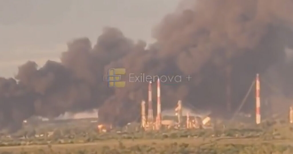 VIDEO: Venemaal sai tabamuse naftatehas