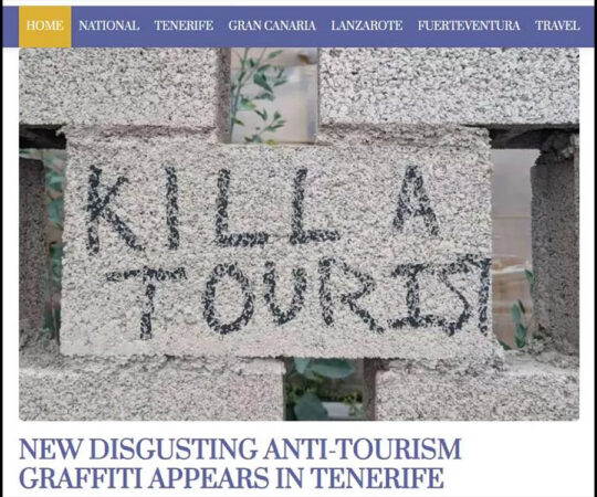 Kanaaridel kutsuti üles turiste tapma
