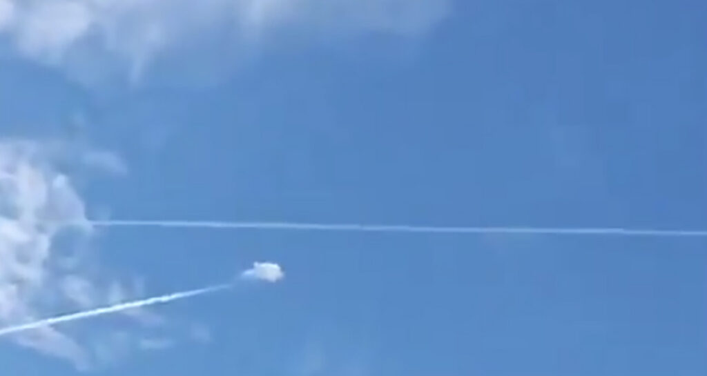 VIDEO: NATO lennuk tulistas Lätis drooni alla