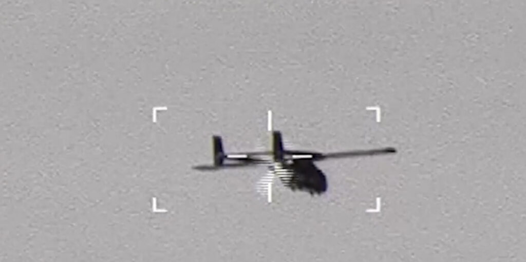 NATO avaldas video Ukraina drooni alla tulistamise kohta Lätis