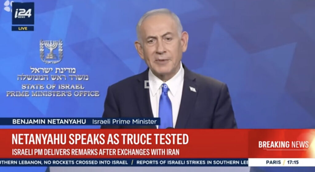 Iisraeli peaminister: Iisrael hoidis ära tuumarünnaku, Iisrael on tugevam kui kunagi varem