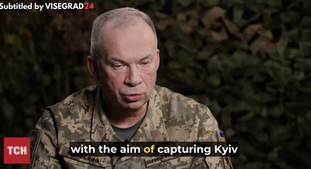 Ukraina relvajõudude juht: Venemaa üritab uuesti Kiievit vallutada
