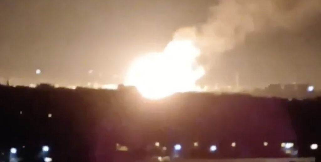VIDEO: Ukraina ründas Venemaad, süttis gaasitoru
