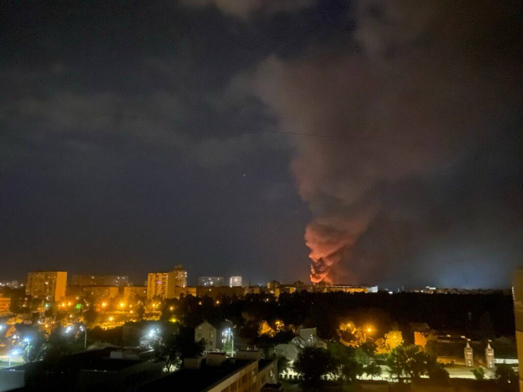 Ukraina pealinna tabas taas massiivne rünnak