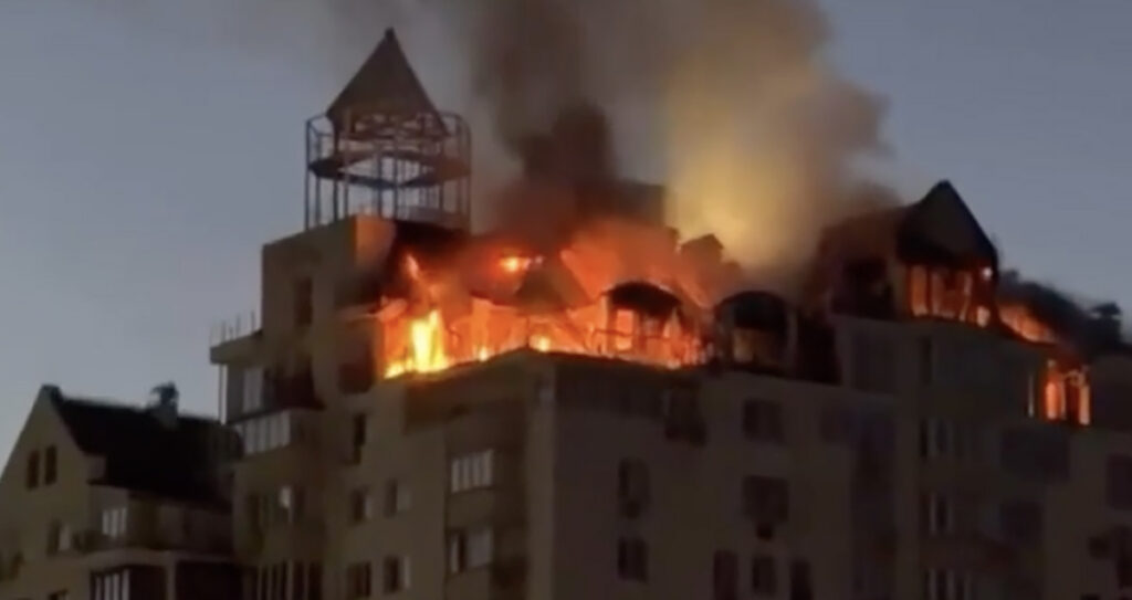 VIDEO: Ukraina pealinna tabas ulatuslik rünnak