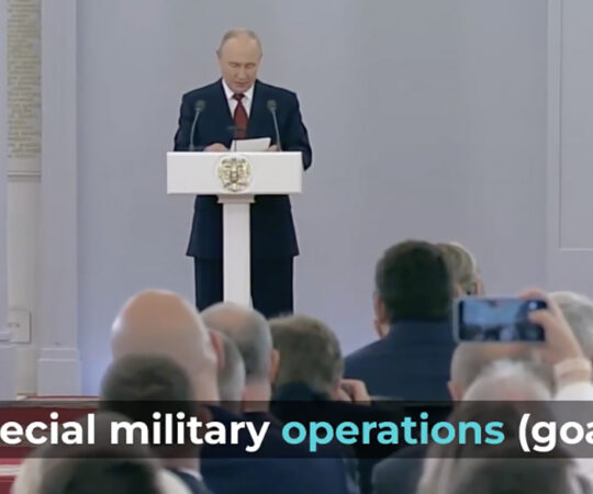 VIDEO: Putin andis mõista, et sõda kestab veel vähemalt 3 aastat
