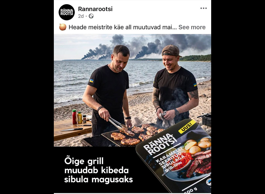 Eesti venelastes tekitab viha ja hirmu grill-liha reklaam