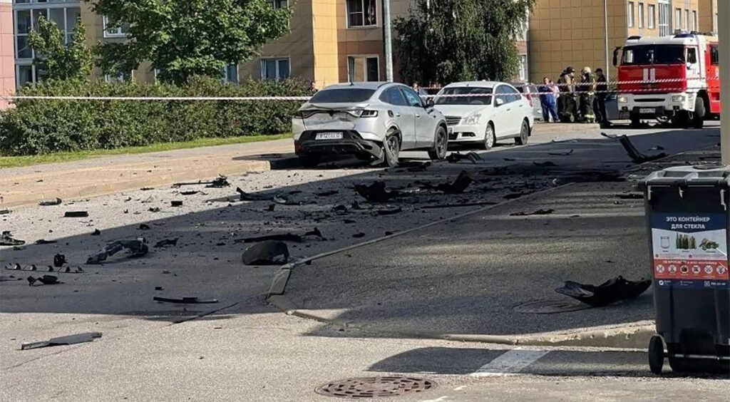 Peterburis hukkus autoplommi plahvatuses Vene ohvitser