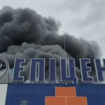 VIDEO: Ukrainas sai tabamuse kaubanduskeskus