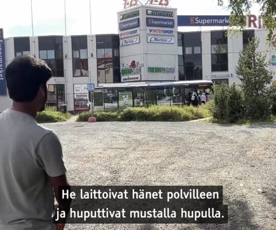 Sõdurid tõmbasid Soomes mehele tänaval koti pähe ja tirisid kaubikusse – välismaalane oli hämmingus
