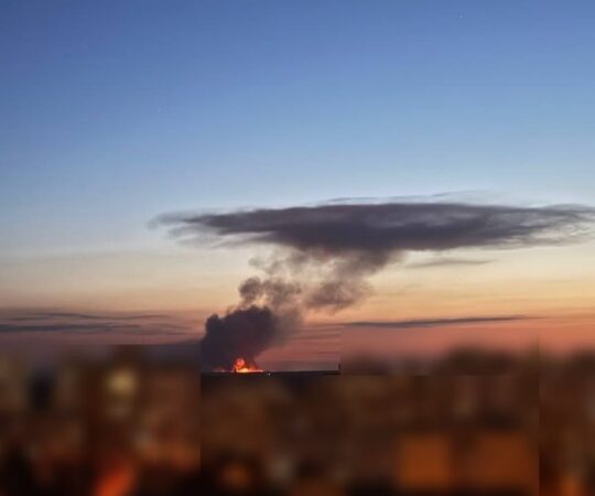 VIDEO: Kiievi lähedal plahvatas midagi suurt