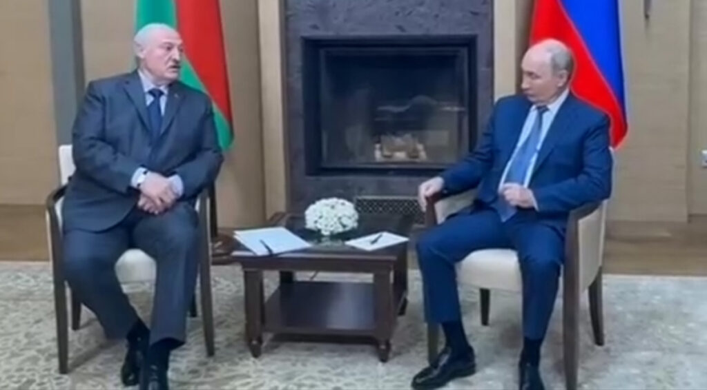 VIDEO: Lukašenko kinnitas Putinile, et koos ületatakse kõik raskused