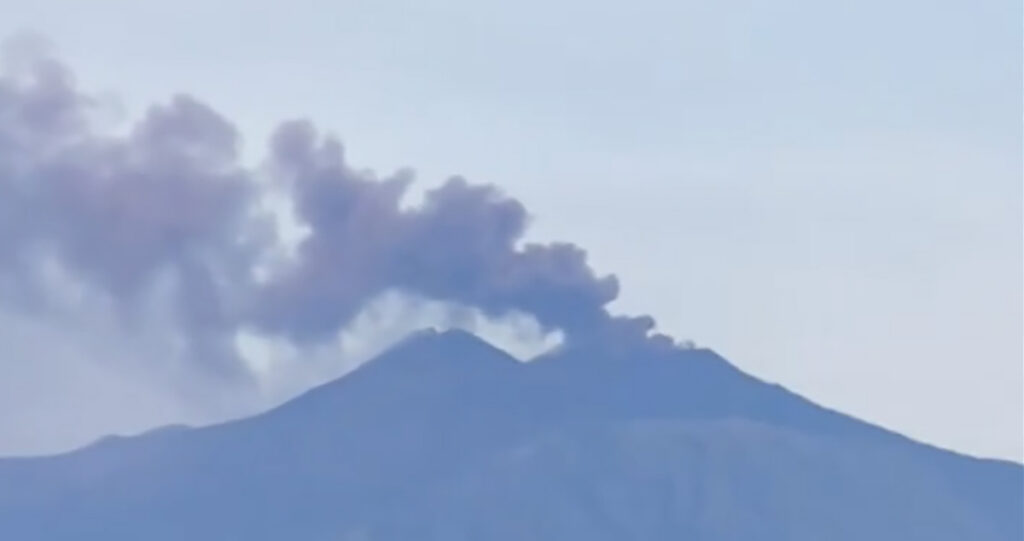 Soomlased jäid Itaaliasse lõksu seoses Etna vulkaani purskega