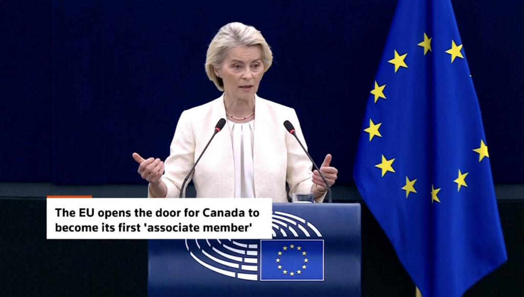 Euroopas tekitab hämmingut Komisjoni presidendi jutt, et Kanada tahetakse liikmeks võtta