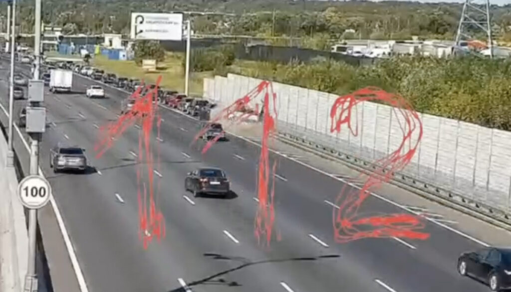VIDEO: ränk avarii Vene tanklajärjekorras, mitmed hukkunud