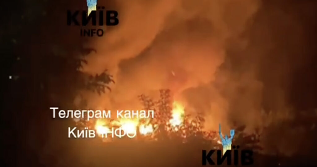 VIDEO: Ukraina pealinna lähedal said tabamuse laod