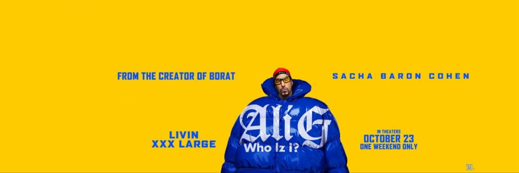 Ali G uus film võeti Soomes kinolevist maha