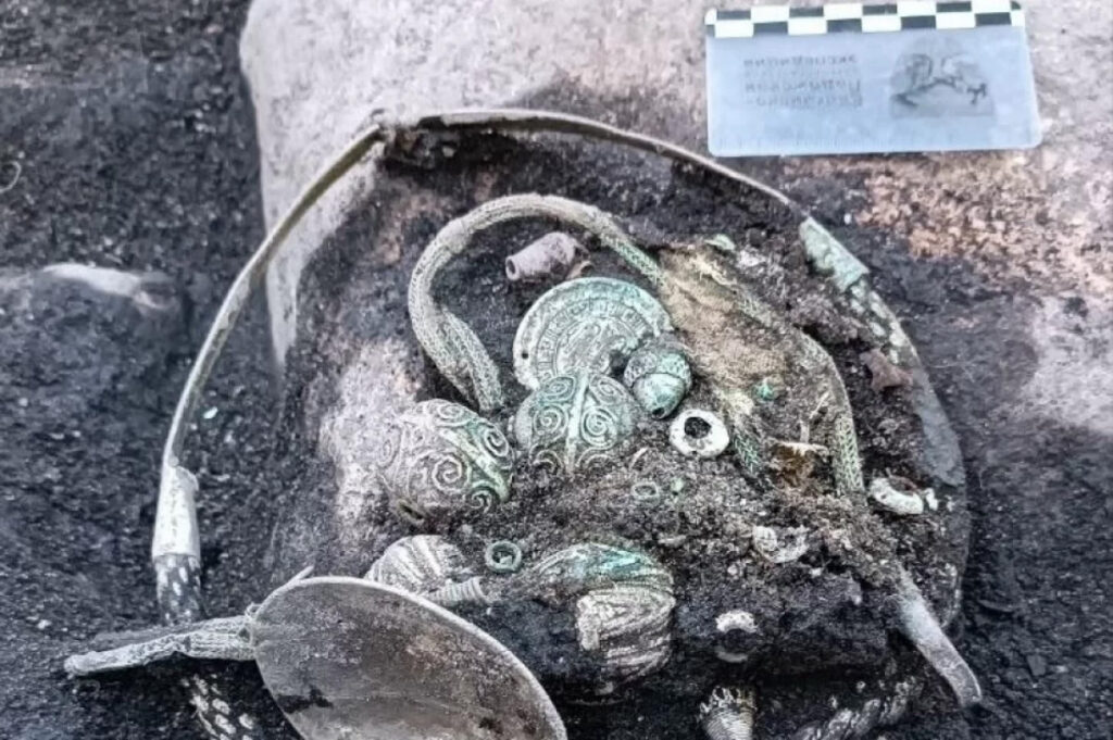 Leningradi oblastis muistse Karjala aladel avastati erakordne keskaegne aare