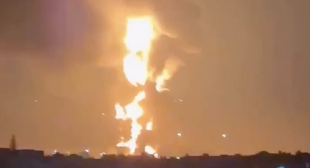 VIDEO: Ukraina ründas Venemaal naftaterminali