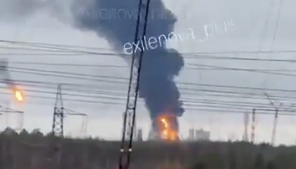 VIDEO: ukrainlased tabasid järjekordset Vene kütusetehast