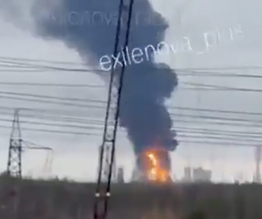 VIDEO: ukrainlased tabasid järjekordset Vene kütusetehast